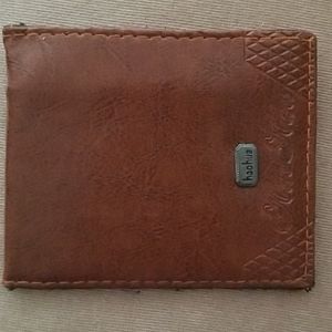 Brown leather wallet